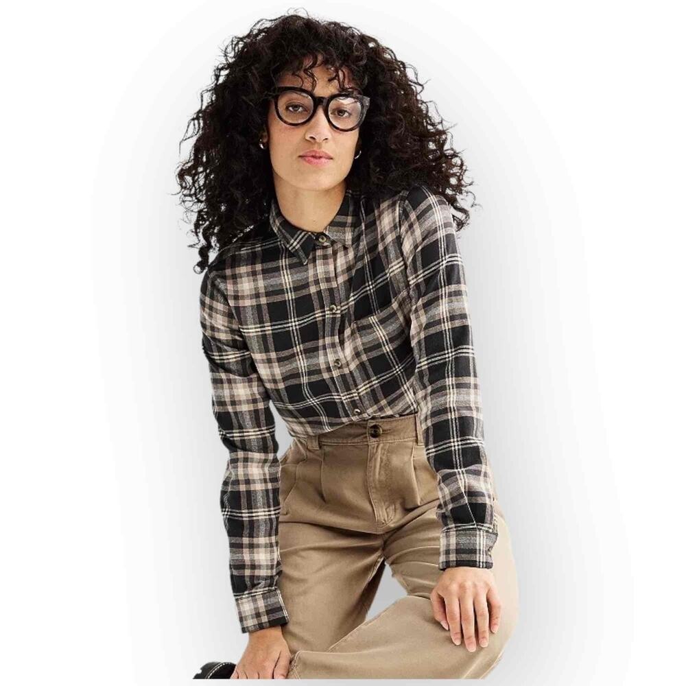 Sonoma Goods For Life Women's Everyday Flannel Shirt - 415XS